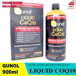 NƯỚC UỐNG HỖ TRỢ TIM MẠCH LIQUID COCQ10 QUNOL 900M...