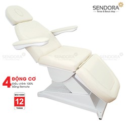 Giường thẩm mỹ chỉnh điện B040-1 ( Màu kem )