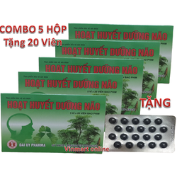 [Free Ship] [Combo 5 Hộp Tặng 20 Viên] 5 hộp hoạt...