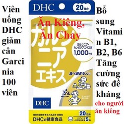 Viên uống giảm cân DHC Garcinia tăng cường sức đề...