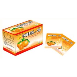 Gói bù nước và điện giải Oresol-3B Hộp 40 gói