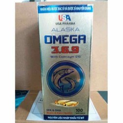 Dầu cá Alaska omega369 Dùng cho người bị mắc bệnh...