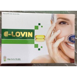 E LOVIN VITAMIN E dầu đậu nành hoa anh thảo lô hội...