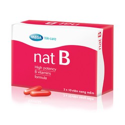 NAT B - Bổ sung vitamin - Giảm tê tay - giải ruou