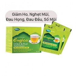 Trà giải cảm Eugica - Giảm ho, nghẹt mũi, đau đầu,...