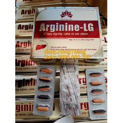 Viên uống bổ gan, mát gan Arginin LG tăng cường ch...