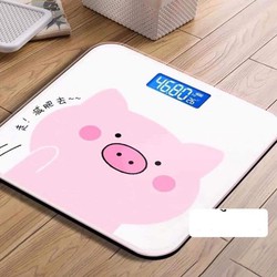 [HỖ TRỢ SHIP] CÂN ĐIỆN TỬ MẶT KÍNH HÌNH HEO SIÊU D...