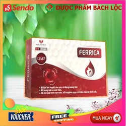 Viên Sắt Ferrica giúp bổ sung Sắt và acid folic -...