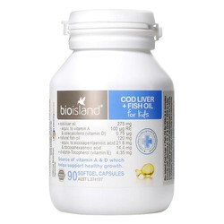 Dầu cá Dầu gan cá tuyết Bio Island Cod Liver Fish...