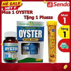 [Mua 1 Tặng 1 ] Hàu Biển Oyster Plus Zinc - tăng c...