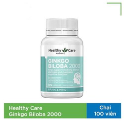 Ginkgo Biloba 2000, Hộp 100 viên