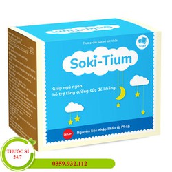 SOKI-TIUM GIÚP BÉ NGỦ NGON GIẤC