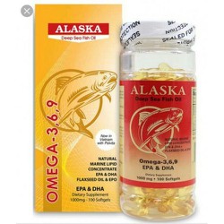 Omega 369 Alaska Q10 Bổ Não Sáng Mắt Đẹp Da Lọ 100...