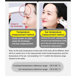 Nhiệt Kế Đo Tai Đo Trán Cao Cấp