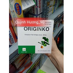 Originko chiết xuất từ Cao bạch quả