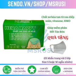 Chất xơ Hòa Tan Hera Happy [Hộp 15 gói 4g/gói] - H...