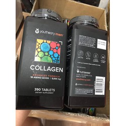 MẪU MỚI Hộp 390 viên Collagen cho nam giới chính h...