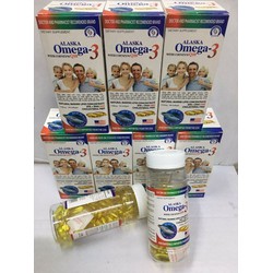 Dầu Cá Alaska omega-3 Bổ Não Tăng Cường Thị Lực...