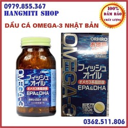 Omega-3 - viên uống bổ mắt Nhật bản chính hãng