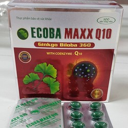Ginkgo Biloba 360 - HOẠT HUYẾT DƯỠNG NÃO Ecoba Max...