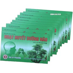 [Combo 10 hộp] Hoạt Huyết Dưỡng Não Đại Uy hộp 100...