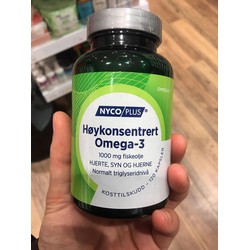 Dầu cá Hoykonsentrert 1000 mg Nauy