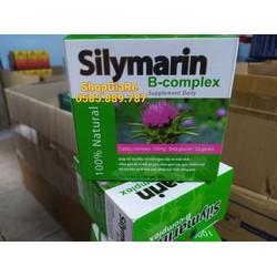 BỔ GAN-MÁT GAN GIẢI ĐỘC GAN SILYMARIN 120mg tăng c...