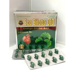 Eco biloba Q10 Viên uống bổ não HOẠT HUYẾT DƯỠNG N...