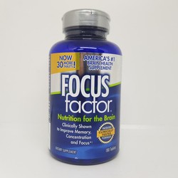 Bổ não Focus Factor 180 viên nhập khẩu chính hãng...