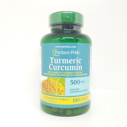 Nghệ Turmeric Curcumin 500MG 180 Viên Sản Xuất Tại...