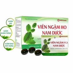 Viên Ngậm ho Nam dược (Hộp 10 vỉ x 4 viên) - viên...