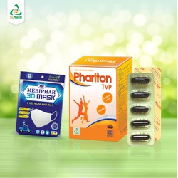 Combo Thực phẩm bảo vệ sức khỏe PHARITON TVP (1 hộ...