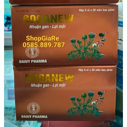 Boganew Nhuận Gan Lợi Mật Bổ Gan Mát Gan Giải Độc...