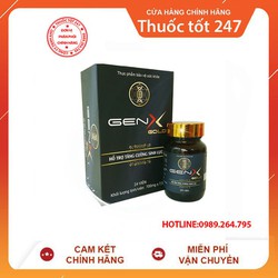 GENX GOLD Viên Uống Tăng Cường Sinh Lý Nam