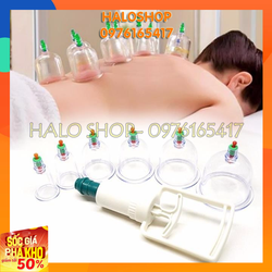 Bộ Giác Hơi Không Dùng Lửa 12 Cốc