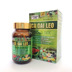 Viên uống thải độc gan Cao Cà Gai Leo Gold Tex mát...