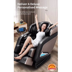 Ghế massage phi thuyền 3D Siêu xịn Luxury ADG màn...