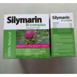 Silymarin B-complex Giúp mát gan, lợi mật, tăng cư...