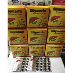 Bổ Gan Mát Gan Giải Độc Gan Silymarin Hộp 100 Viên...