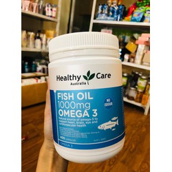Dầu cá Omega 3 Healthy Care Fish Oil 1000mg - 400...