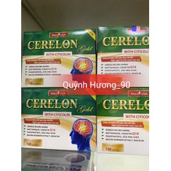 CERELON GOLD WITH Citicolin hỗ trợ cải thiện trí n...