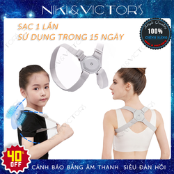 Đai chống gù lưng hình số 8 dành cho trẻ em và ngư...