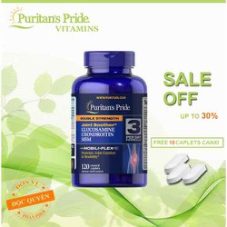Viên uống xương khớp Glucosamin puritan pride lọ 1...