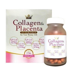 Viên uống trắng da bổ sung Collagen và Placenta