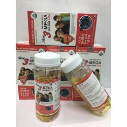 Dầu Cá Alaska Omega-3 Hộp 100 viên Bổ NãoTăng Cư...