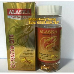 Dầu Cá Alaska omega-3 6 9 Hộp 100 Viên Tăng Cườn...
