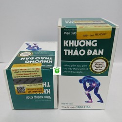 Khương Thảo Đan - Giảm đau nhức xương khớp, giảm c...