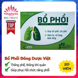Bổ Phổi Đông Dược Việt - Giảm ho, thông phế, thông...