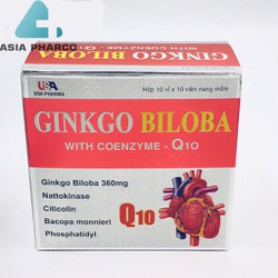 Viên uống ginkgo biloba -Giúp tăng cường trí nhớ,...
