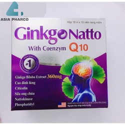 GINKGO NATTO COENZYM Q10 - GIÚP TĂNG CƯỜNG LƯU THÔ...